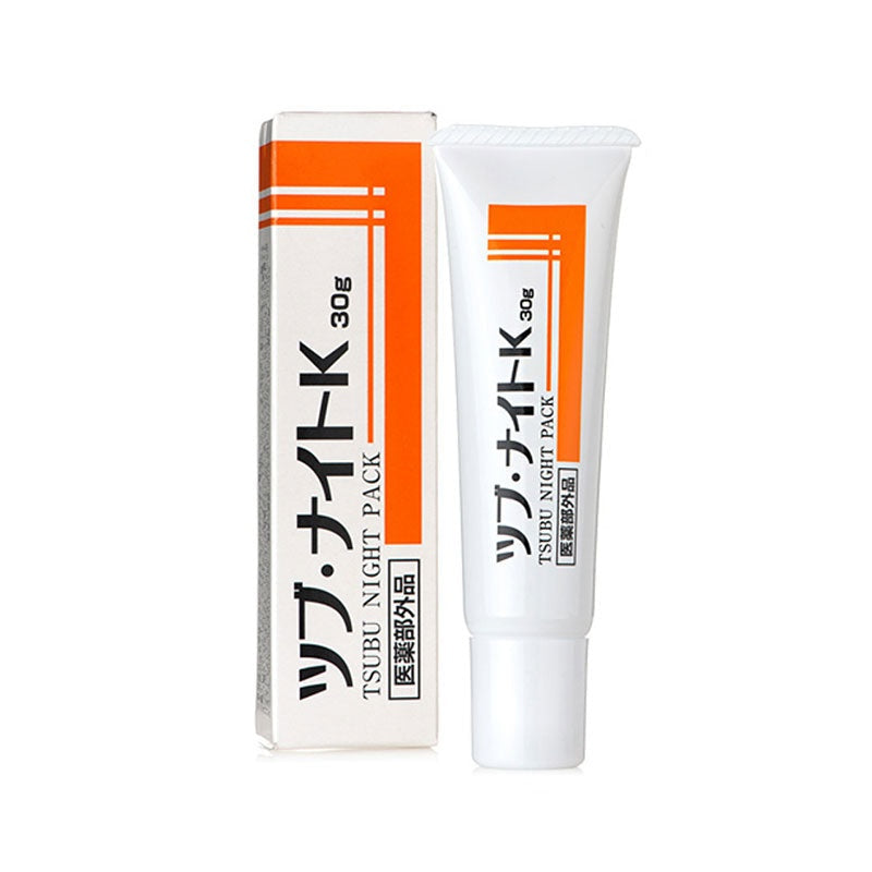 Tsubu Night Pack Exfoliating Cream 30g