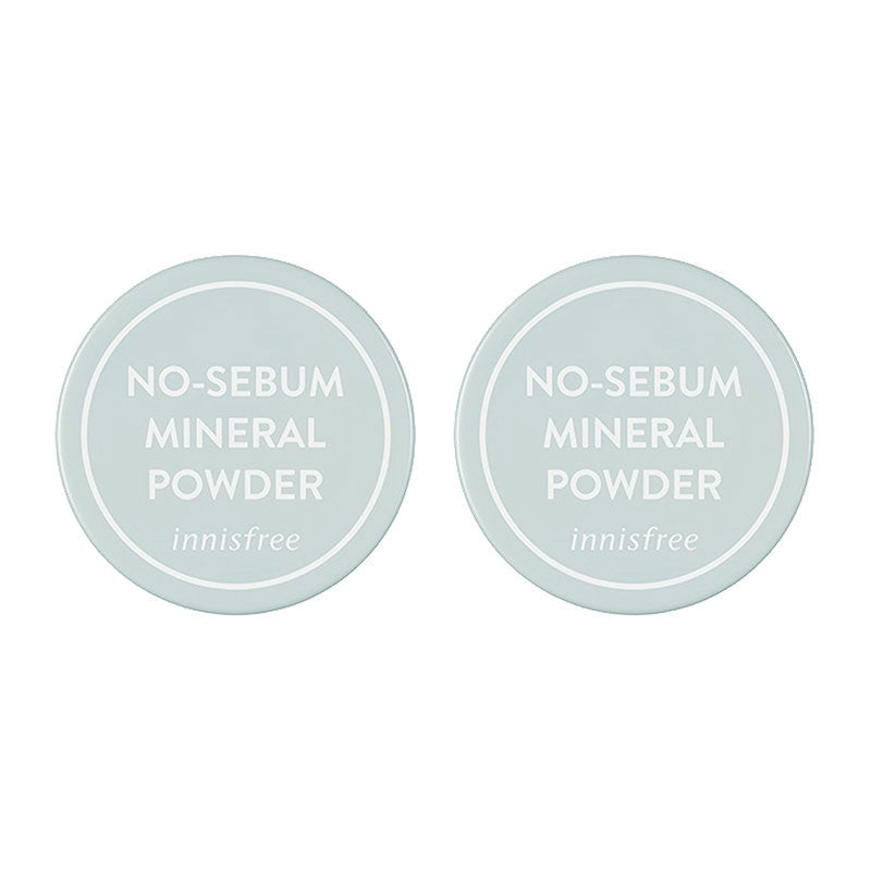 innisfree/悅詩風吟礦物質持久遮瑕定妝控油散粉5g輕薄霧面妝感