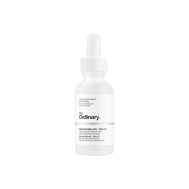 The Ordinary Niacinamide 10% + Zinc 1% Vitamin Mineral Spot Blemish Formula 30ml