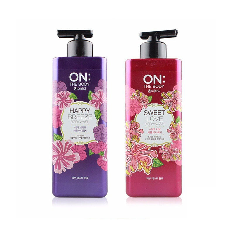 LG ON The Body Happy Breeze Perfume Shower Gel 480ml500g