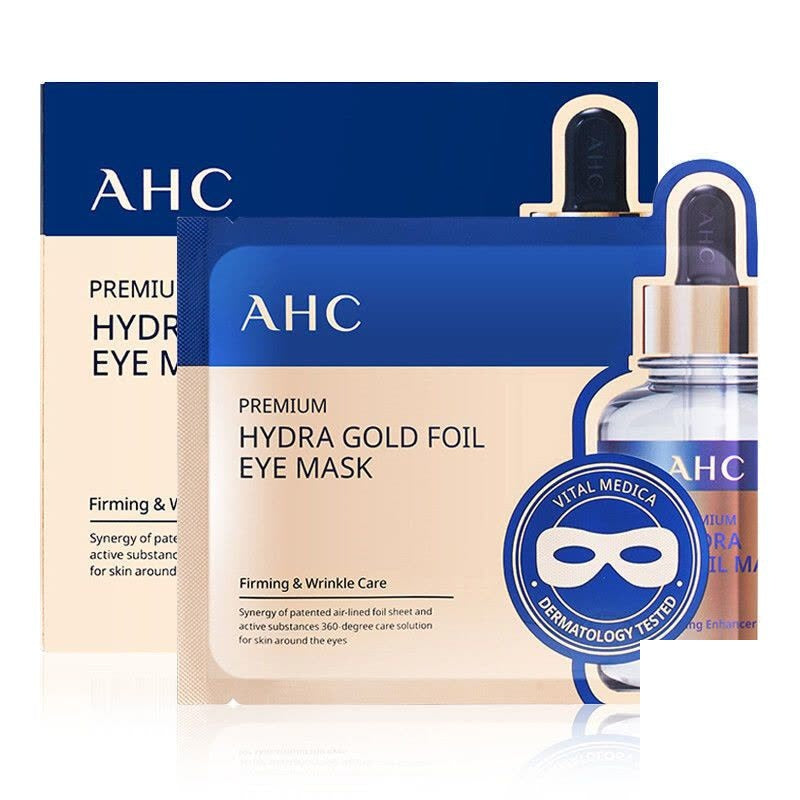 AHC Hyaluronic Acid Gold Eye Mask 5 pieces/box