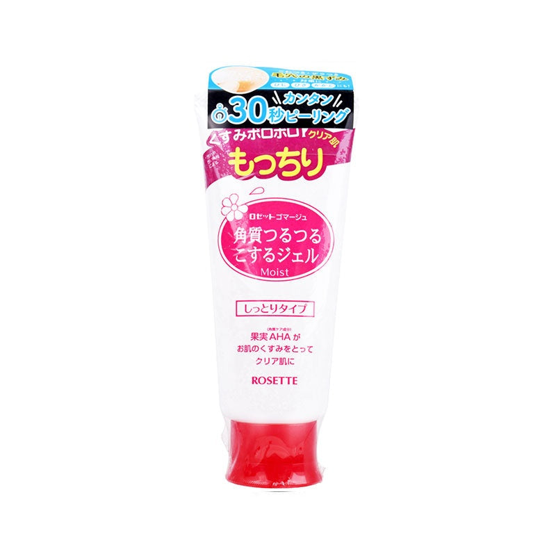 Rosette/Luji Ting Facial Scrub Mild Exfoliating Gel 120g - Pink