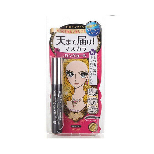 KISS ME Heroine Super Waterproof Curling Mascara (Black) - Pink