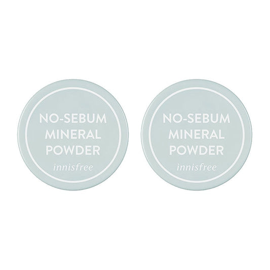 innisfree/悅詩風吟礦物質持久遮瑕定妝控油散粉5g輕薄霧面妝感