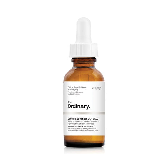 the ordinary 5% caffeine eye essence, firming, depuffing, eye bags and lightening dark circles eye cream 30ml