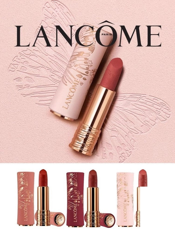 [Chinese Valentine's Day Limited Edition] 2023 New LANCOME Lancôme Heartbeat Gift Box Chinese Valentine's Day Butterfly Kiss Limited Edition Small Waist Lipstick #292/#200/#196 Lipstick