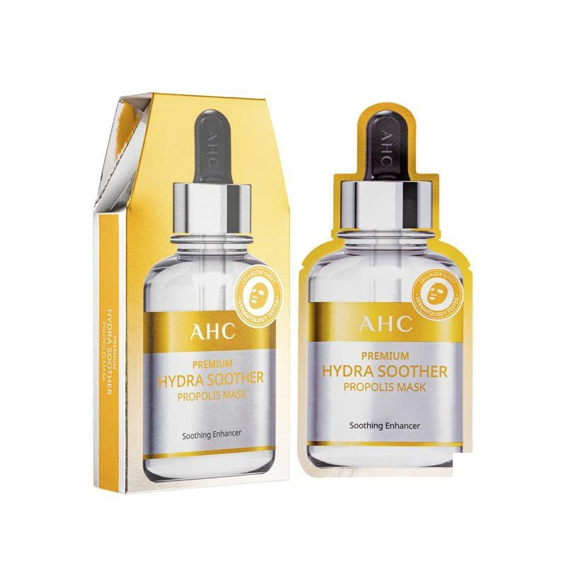 AHC High Concentration Propolis Nutritional Moisturizing Mask 27ml 5 pieces