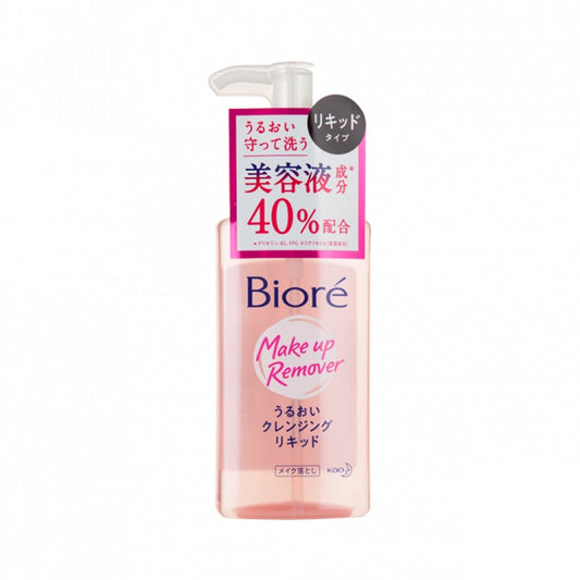 Biore - Biore High Efficiency Water Makeup Remover Gel 230ml #Contains 40% moisturizing beauty essence