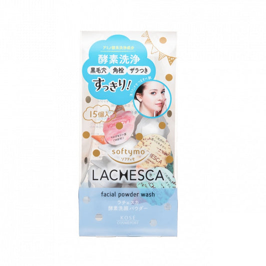KOSE softymo LACHESCA enzyme cleansing powder 0.4g*15 pieces