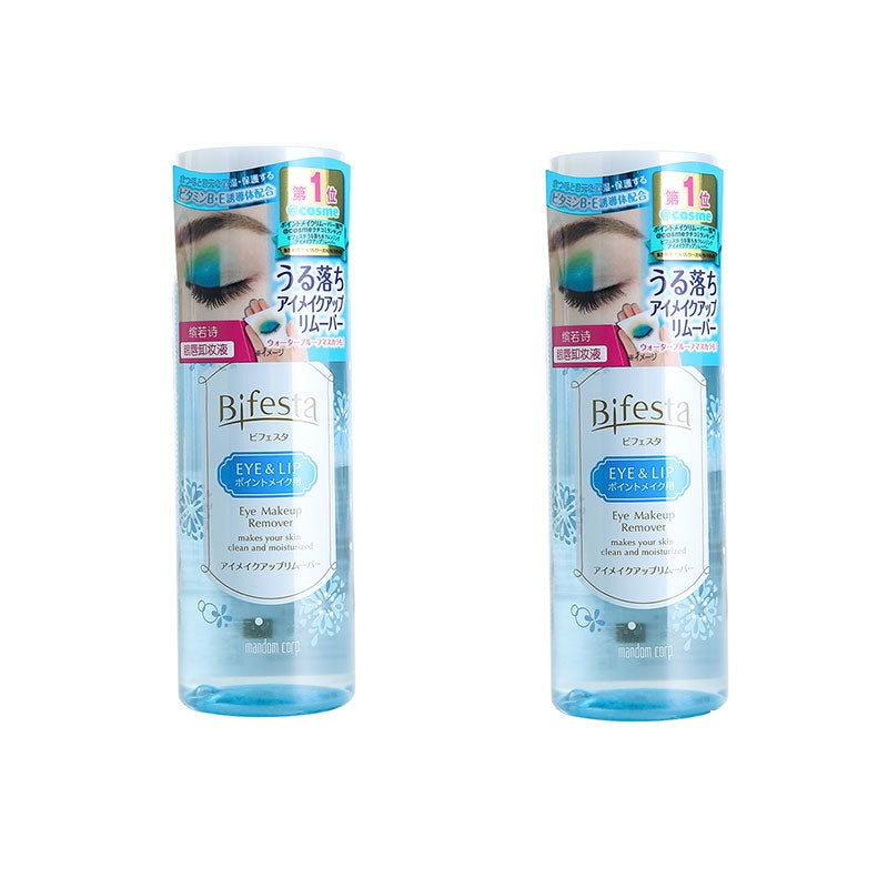 Bifesta eye and lip makeup remover 145ml x 2pcs