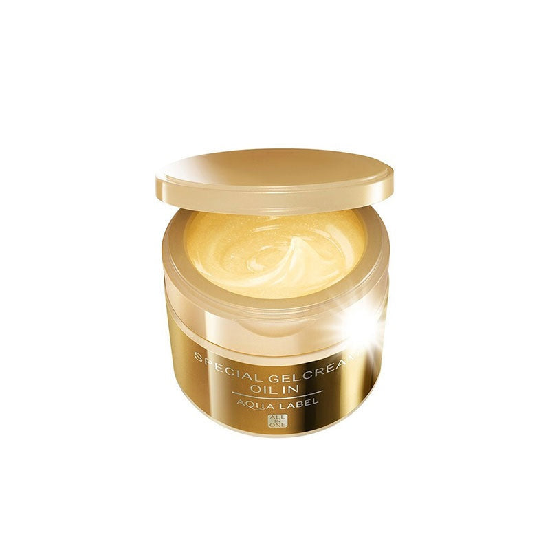 Shiseido Aqualabel All-in-One Special Gel Cream Oil 90g - Gold