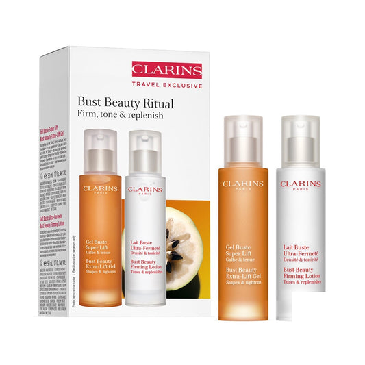 Clarins Ultimate Breast Beauty Kit - Brown 50ml for day use | White 50ml for night use