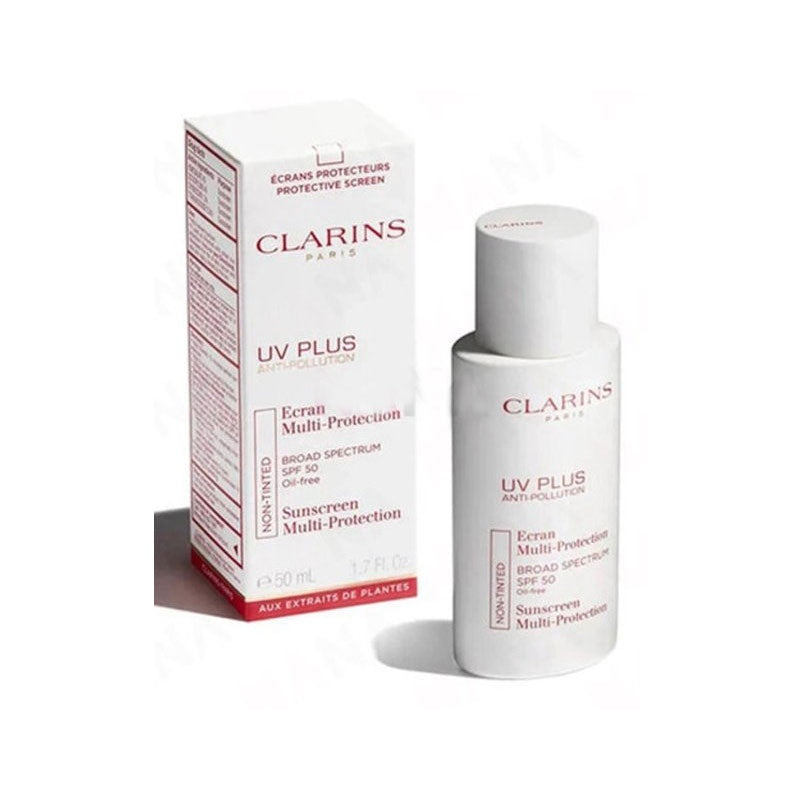Clarins UV Plus Anti-Pollution Sunscreen Multi-Protection SPF 50 - Non Tinted 50ml