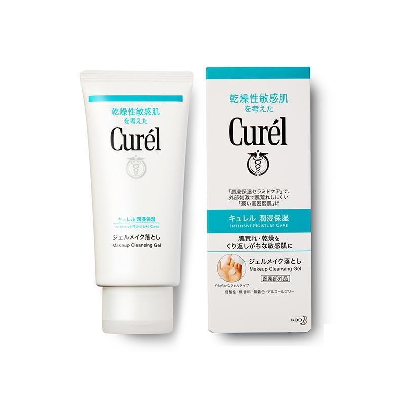 Curel Makeup Remover Cleansing Gel 130g [Dry and Sensitive Skin]