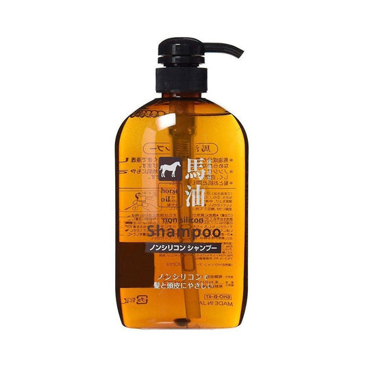 Kumano Moshi Horse Oil Silicone-Free Shampoo 600ml