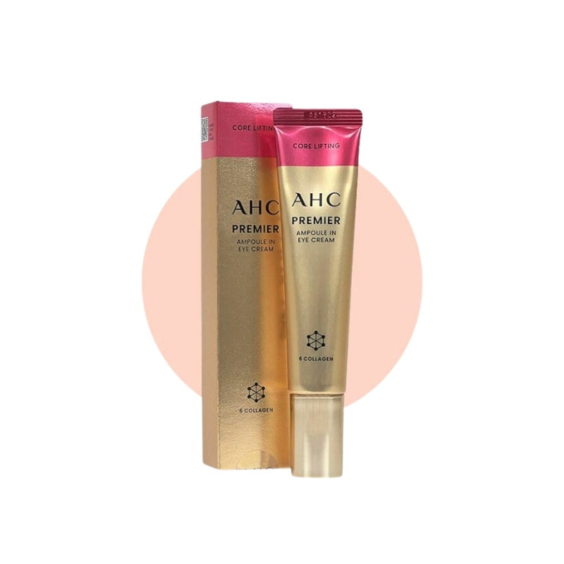 South Korea A.H.C 12th Generation Rose Ampoule Multi-Function Eye Cream 12ml Parallel Import from Origin