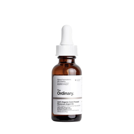 The Ordinary 100% Organic Cold-Pressed Moroccan Argan Oil . 100% Organic Argan Seed Oil 30ml